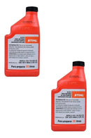 2 piezas aceite STIHL HP 2T 400 ml