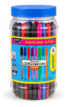 Lapiceros Paper Mate punta fina - 40 pzas colores varios