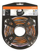 Hilo STIHL CF3 Pro Ø 2.7 mm x 26 m 3K naranja / azul