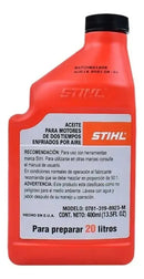 2 piezas aceite STIHL HP 2T 400 ml c/u