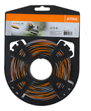 Hilo espiral STIHL CF3 Pro Ø 2.4 mm con fibra de carbono